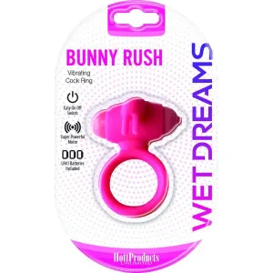 Wet Dreams - Bunny Buster Cock Ring With Turbo Bunny Motor - Pink