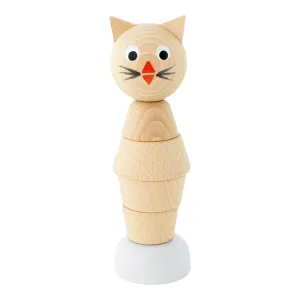 Wooden Cat Stacking Puzzle - Chloe