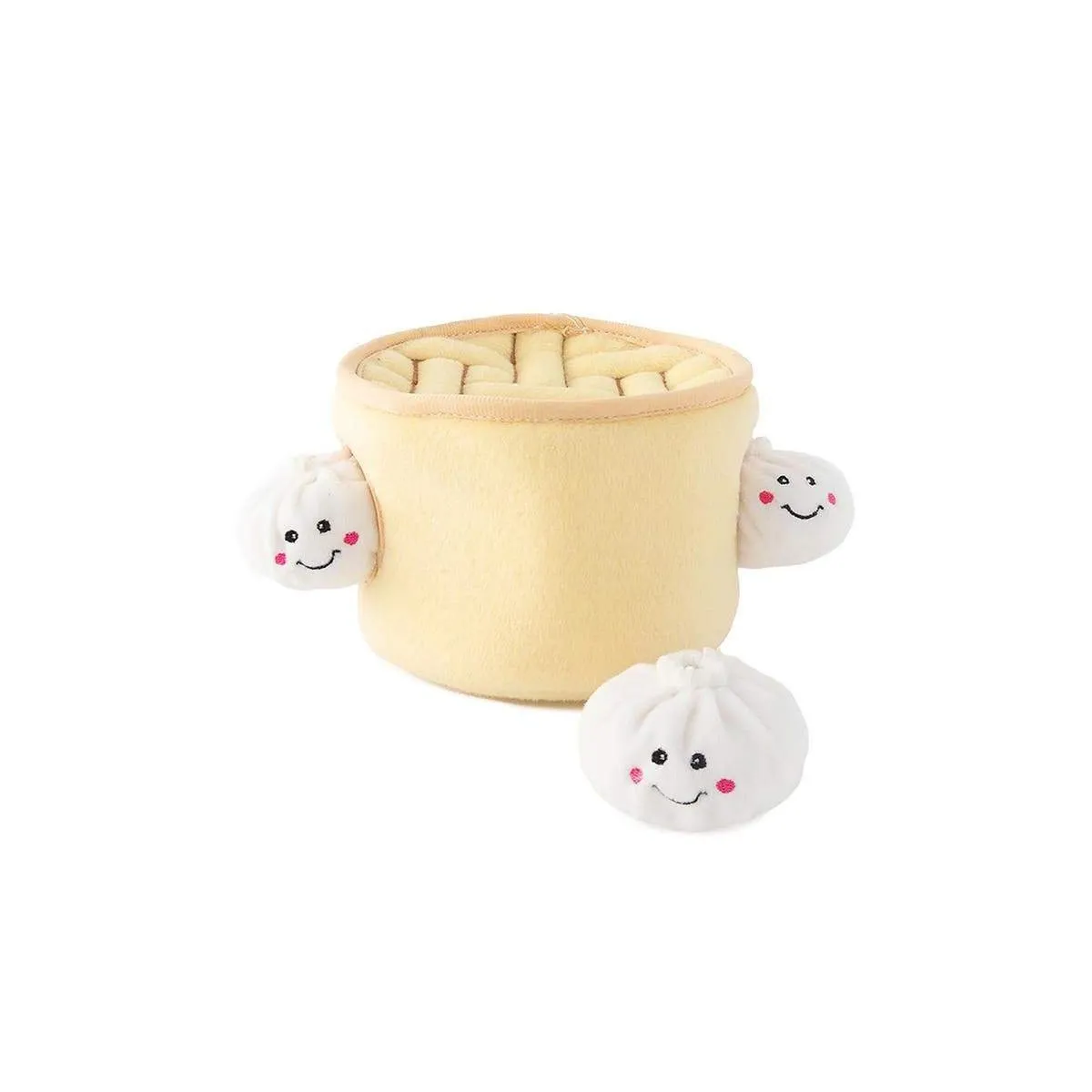 Zippy Paws Soup and Dumplings Burrow Dog Toy^^^